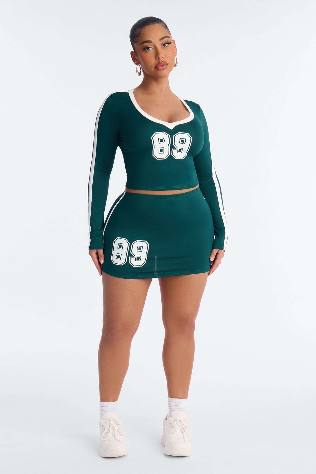 Conjunto Feminino Estampado Curto – Doce Malícia