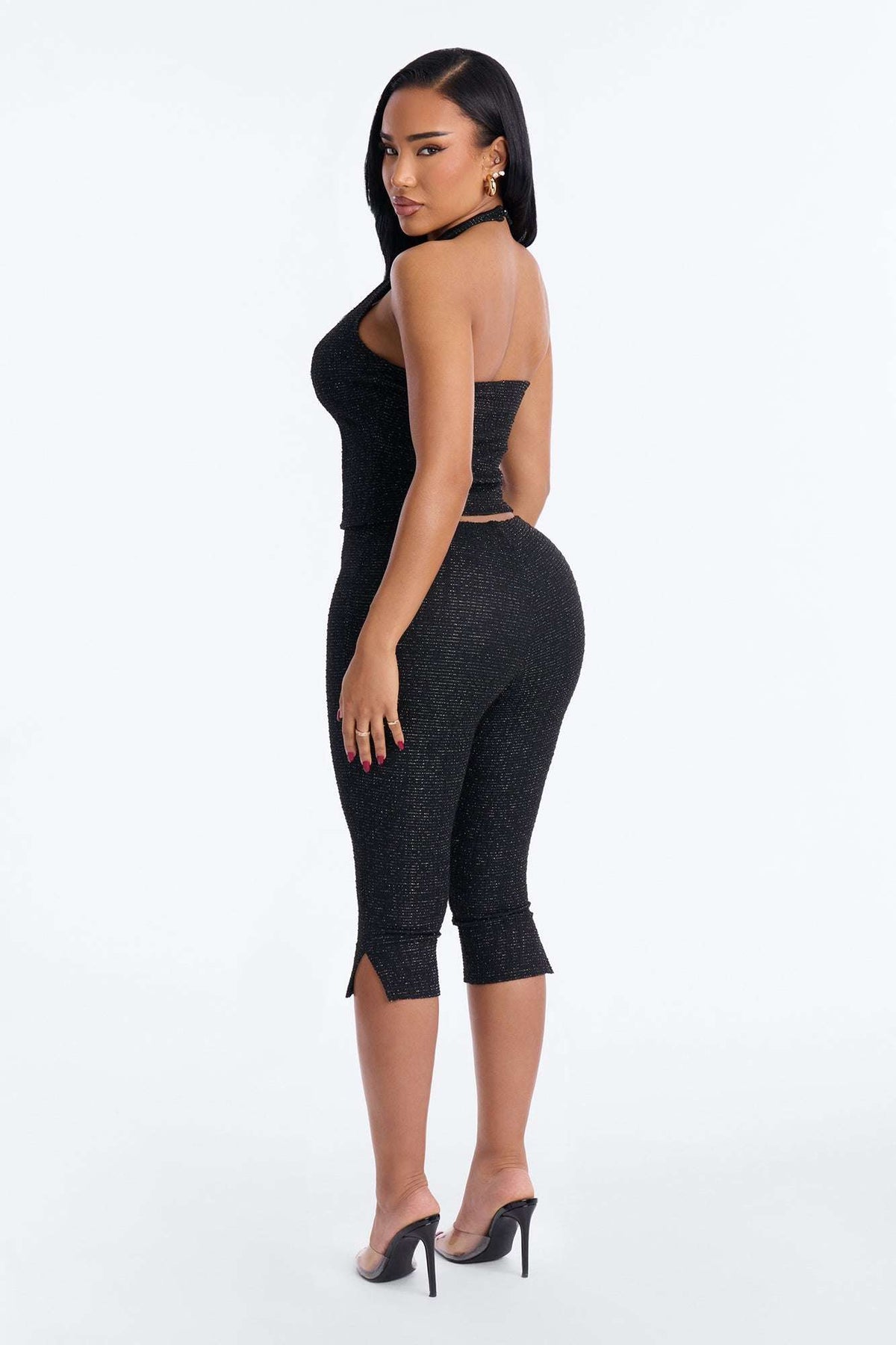 Conjunto Feminino Frente Única Preto – Doce Malícia