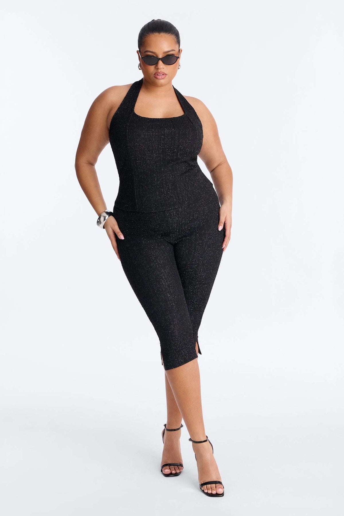 Conjunto Feminino Frente Única Preto – Doce Malícia