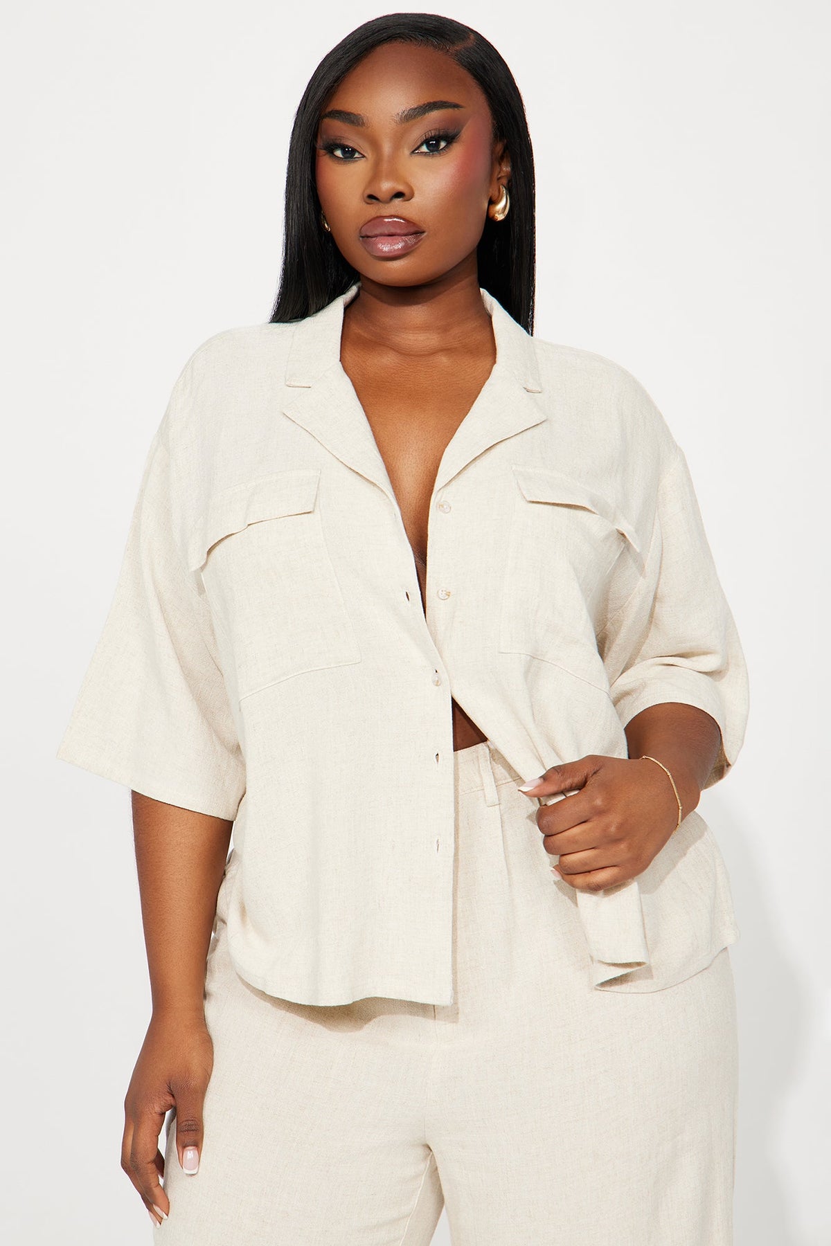 Conjunto Feminino Linho Pantalona – Doce Malícia