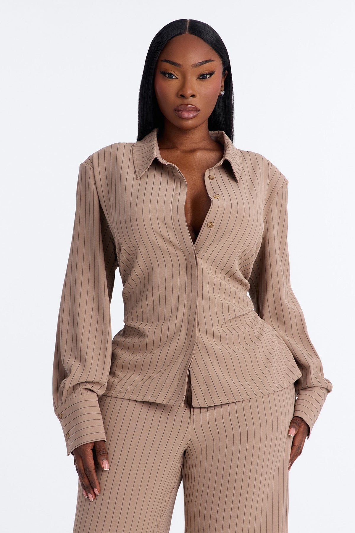 Conjunto Feminino Listrado – Doce Malícia