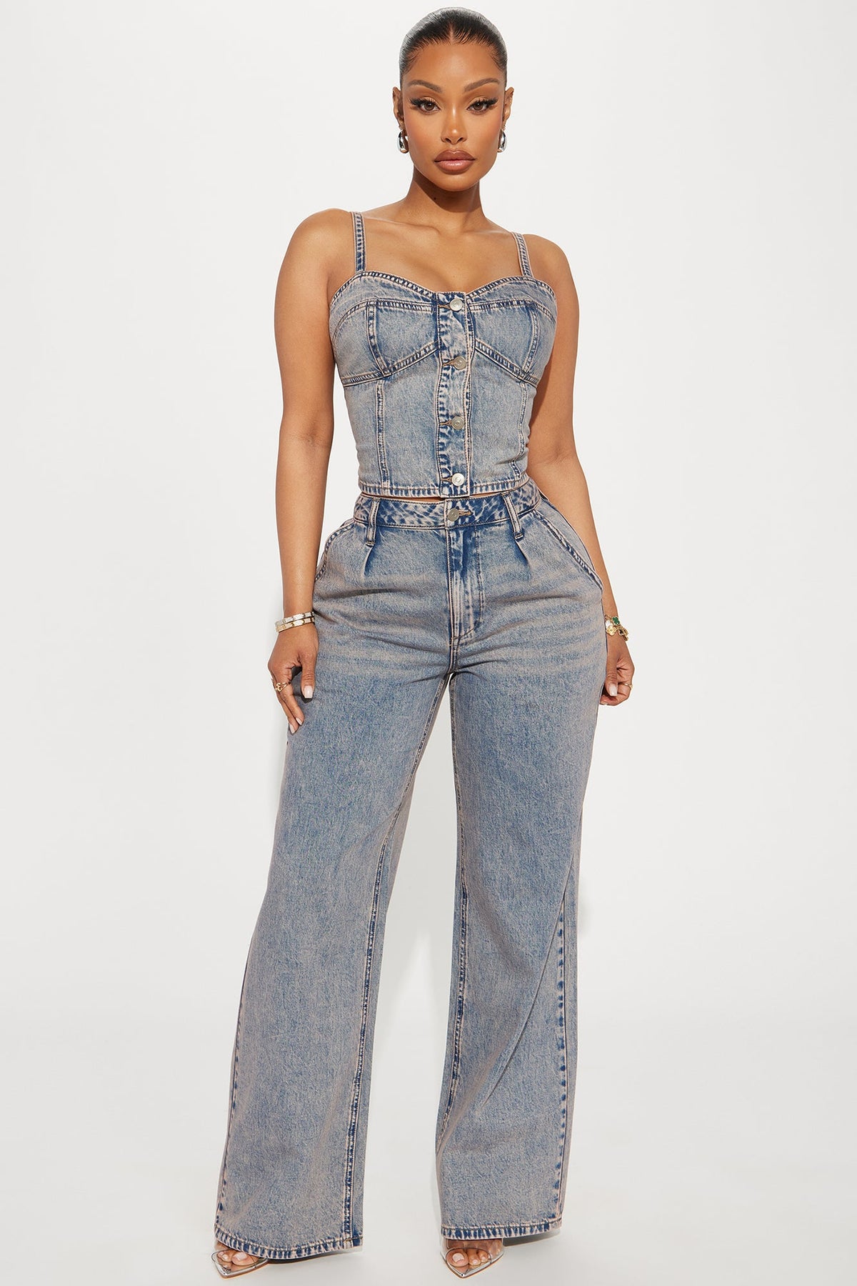 Conjunto Feminino Pantalona Alcinha – Doce Malícia
