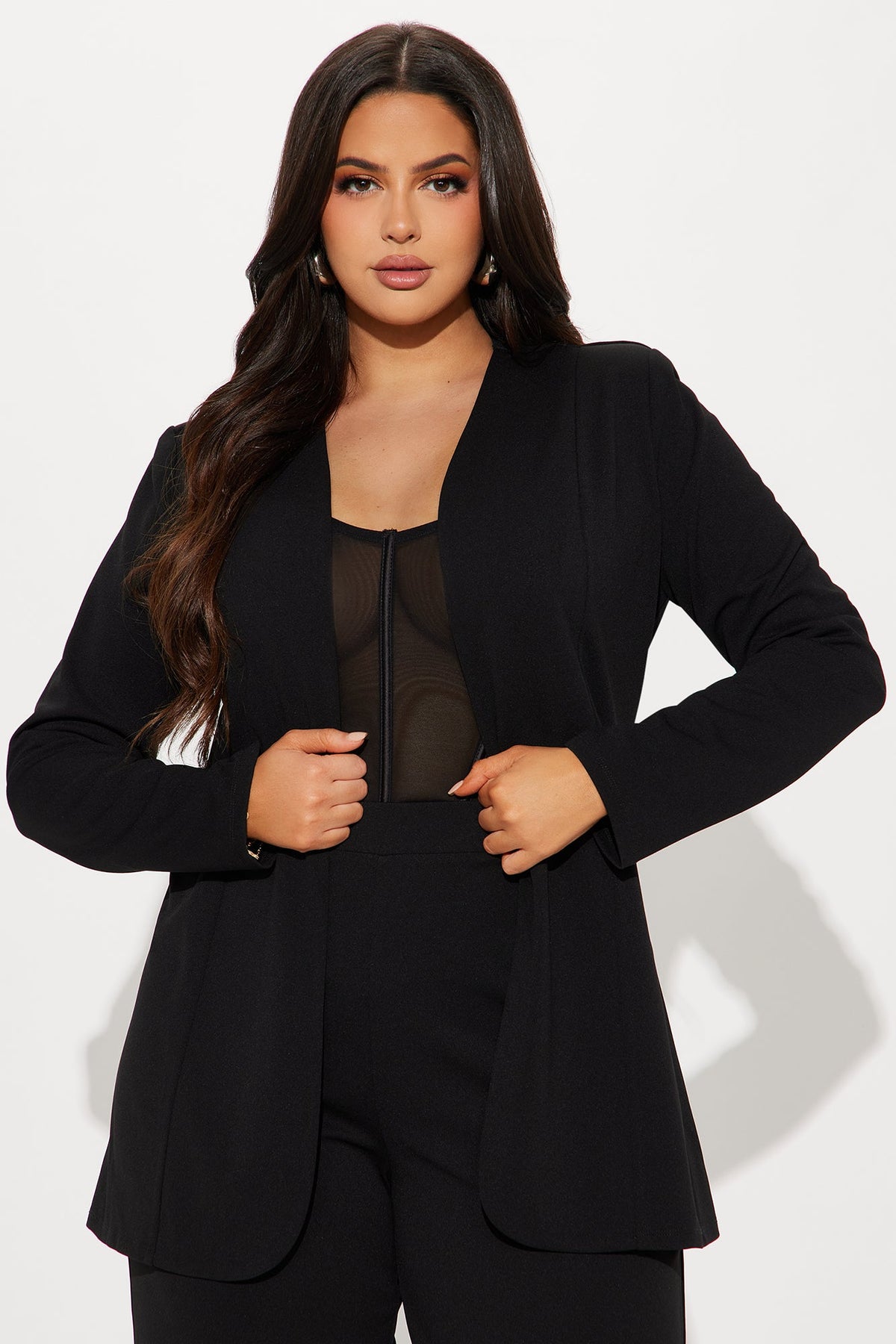 Conjunto Feminino Pantalona Preto – Doce Malícia