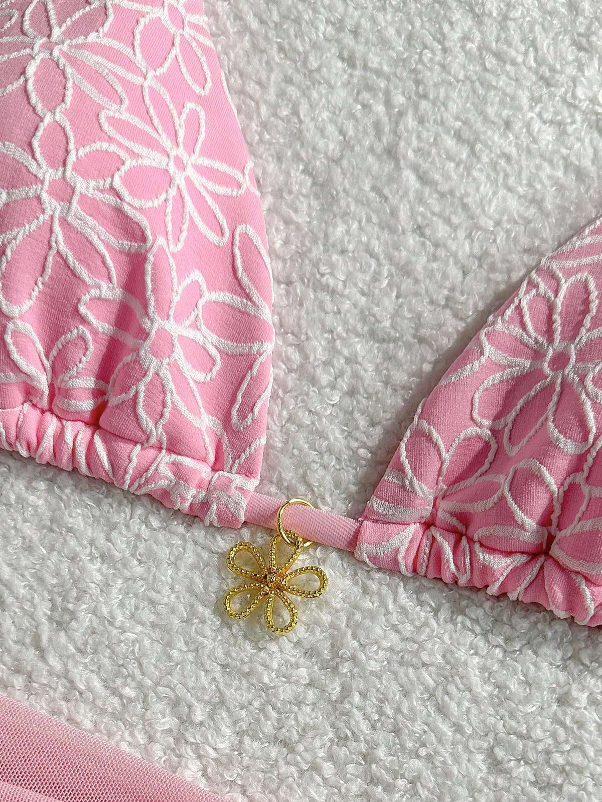 Biquíni 3 Peças Floral com Saída de Praia – Doce Malícia