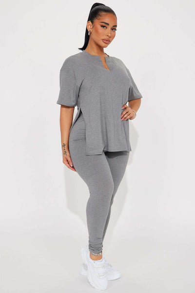 Conjunto Feminino Soltinho Cinza – Doce Malícia
