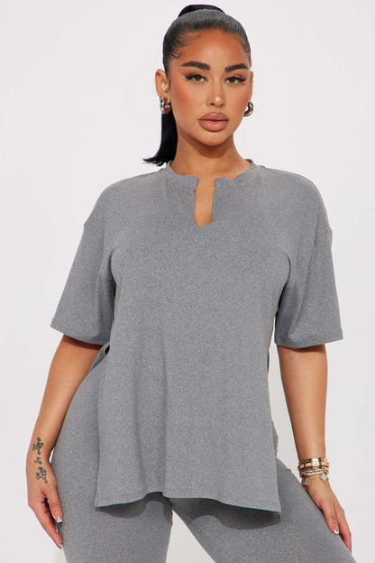 Conjunto Feminino Soltinho Cinza – Doce Malícia