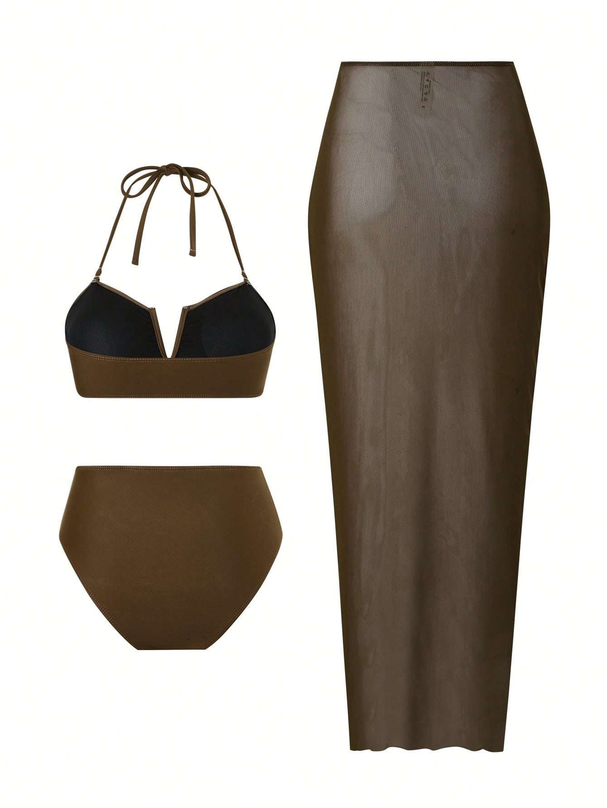 Biquíni Bandeau Cintura Alta – Doce Malícia