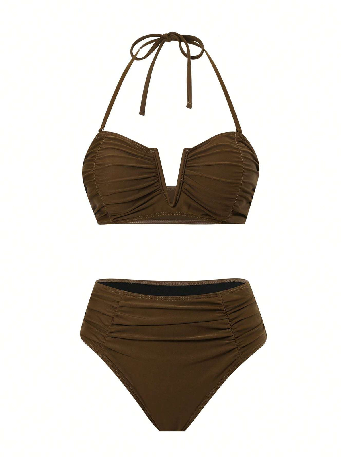 Biquíni Bandeau Cintura Alta – Doce Malícia
