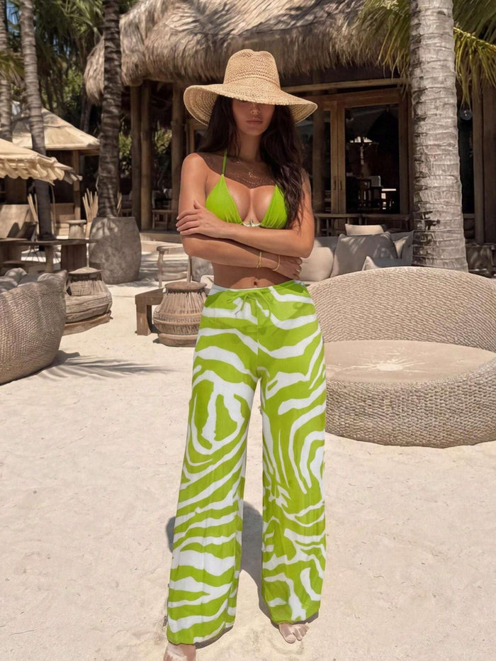Conjunto Praia Biquíni + Calça Estampa Zebra – Doce Malícia — Doce Malícia