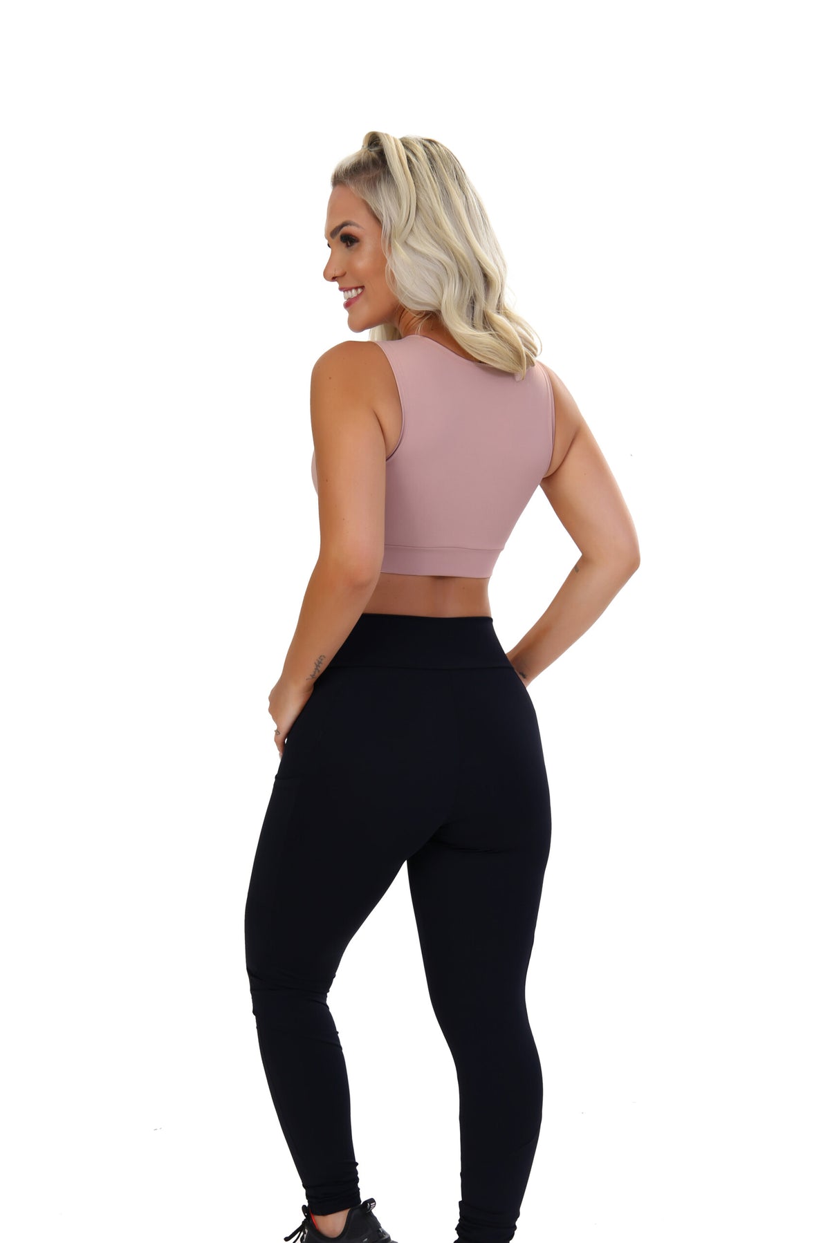 Conjunto Fitness legging comprida com top – Doce Malícia