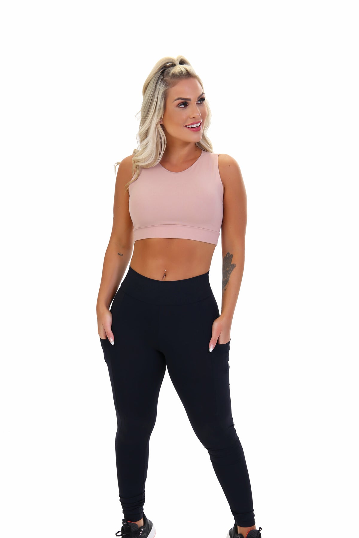 Conjunto Fitness legging comprida com top – Doce Malícia