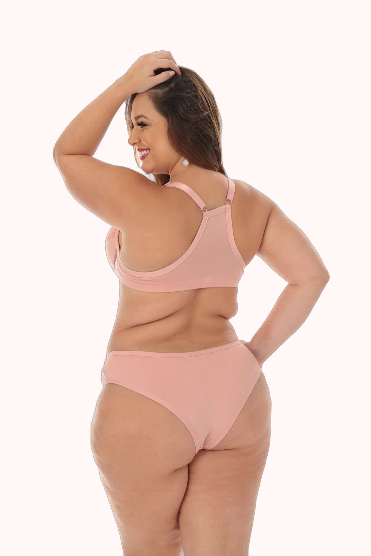Conjunto nadador plus size em microfibra – Doce Malícia