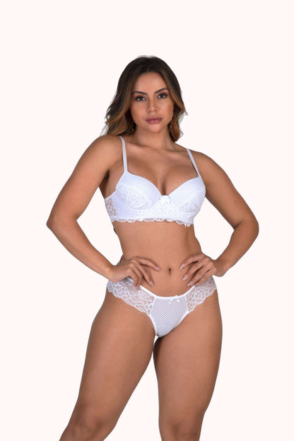 Conjunto reforçado com calcinha sensual – Doce Malícia