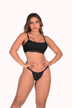 Conjunto sem bojo com elástico conforto – Doce Malícia