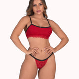 Conjunto sem bojo com elástico conforto – Doce Malícia