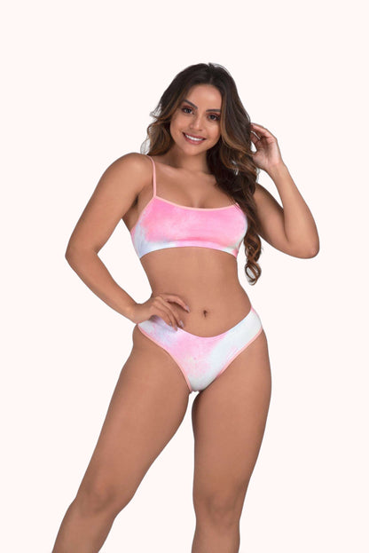 Conjunto sem bojo em algodão tie dye – Doce Malícia