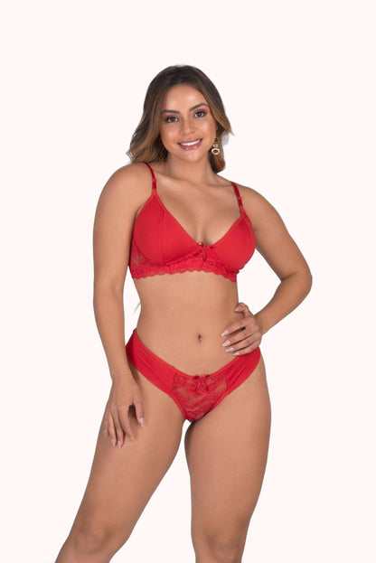 Conjunto sem bojo sensual – Doce Malícia