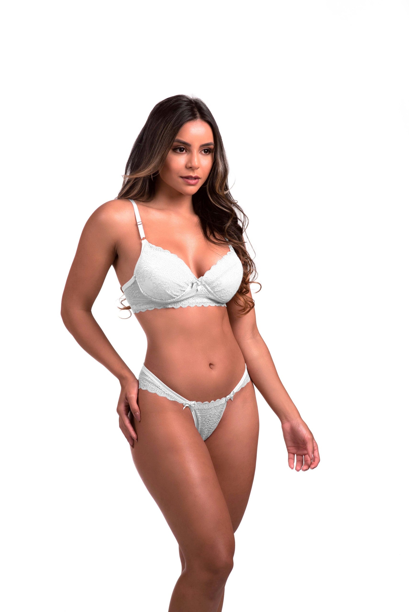 Conjunto Maria Julia em Branco – Doce Malícia