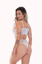 Conjunto sexy em tule – Doce Malícia