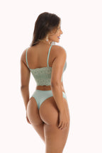 Conjunto bicolor rendado – Doce Malícia