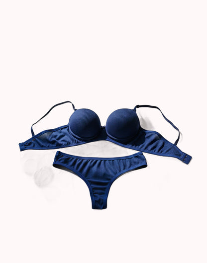 Conjunto Canelado com Bojo – Doce Malícia