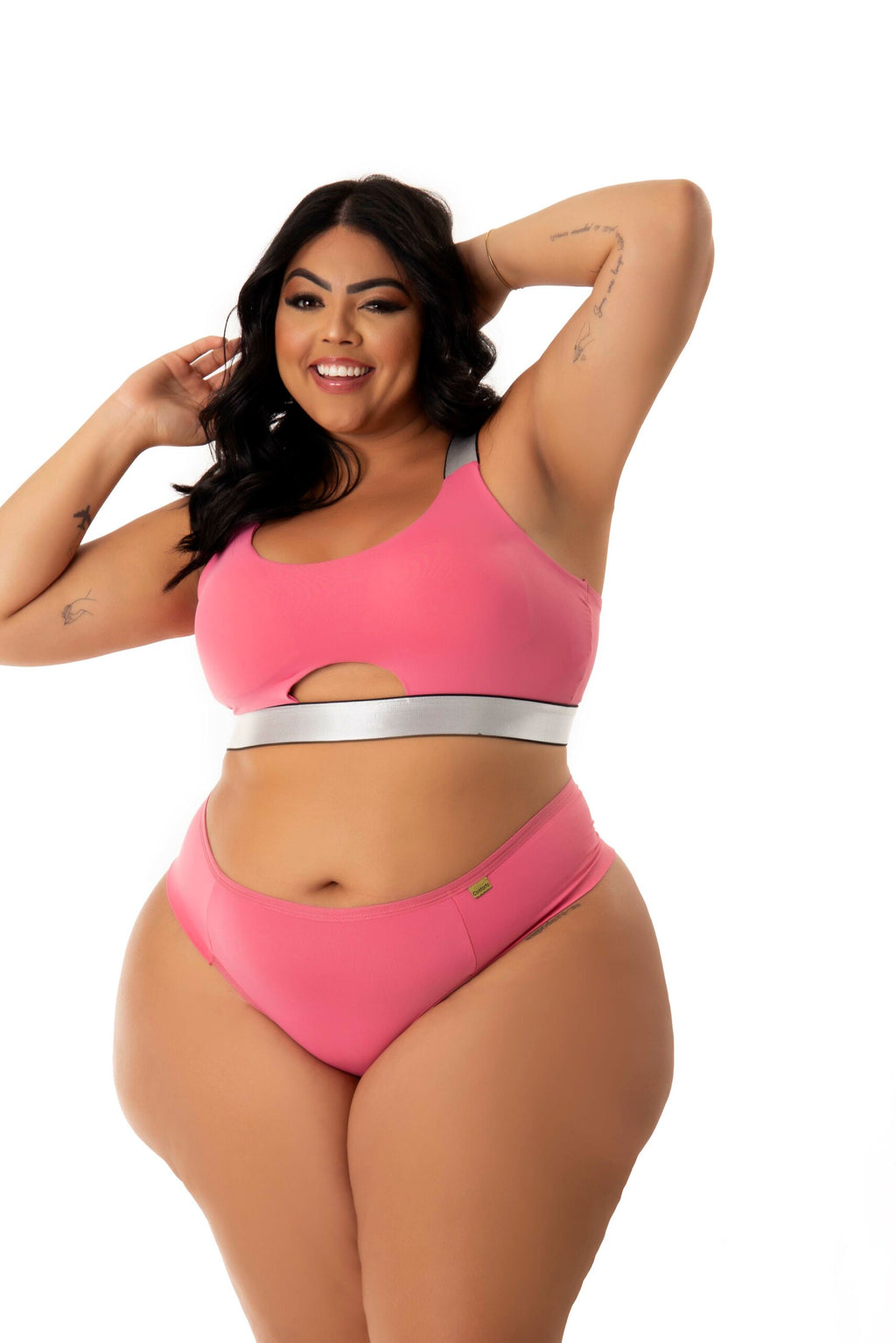 Conjunto com Bojo e Elástico em azul-Marinho – Doce Malícia