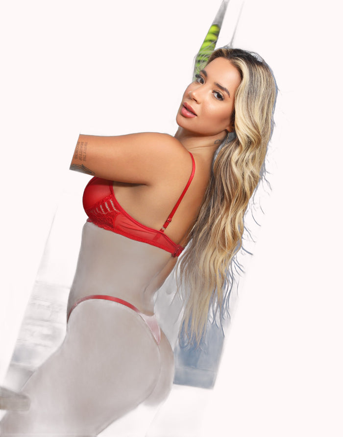 Conjunto com transparência – Doce Malícia — Doce Malícia