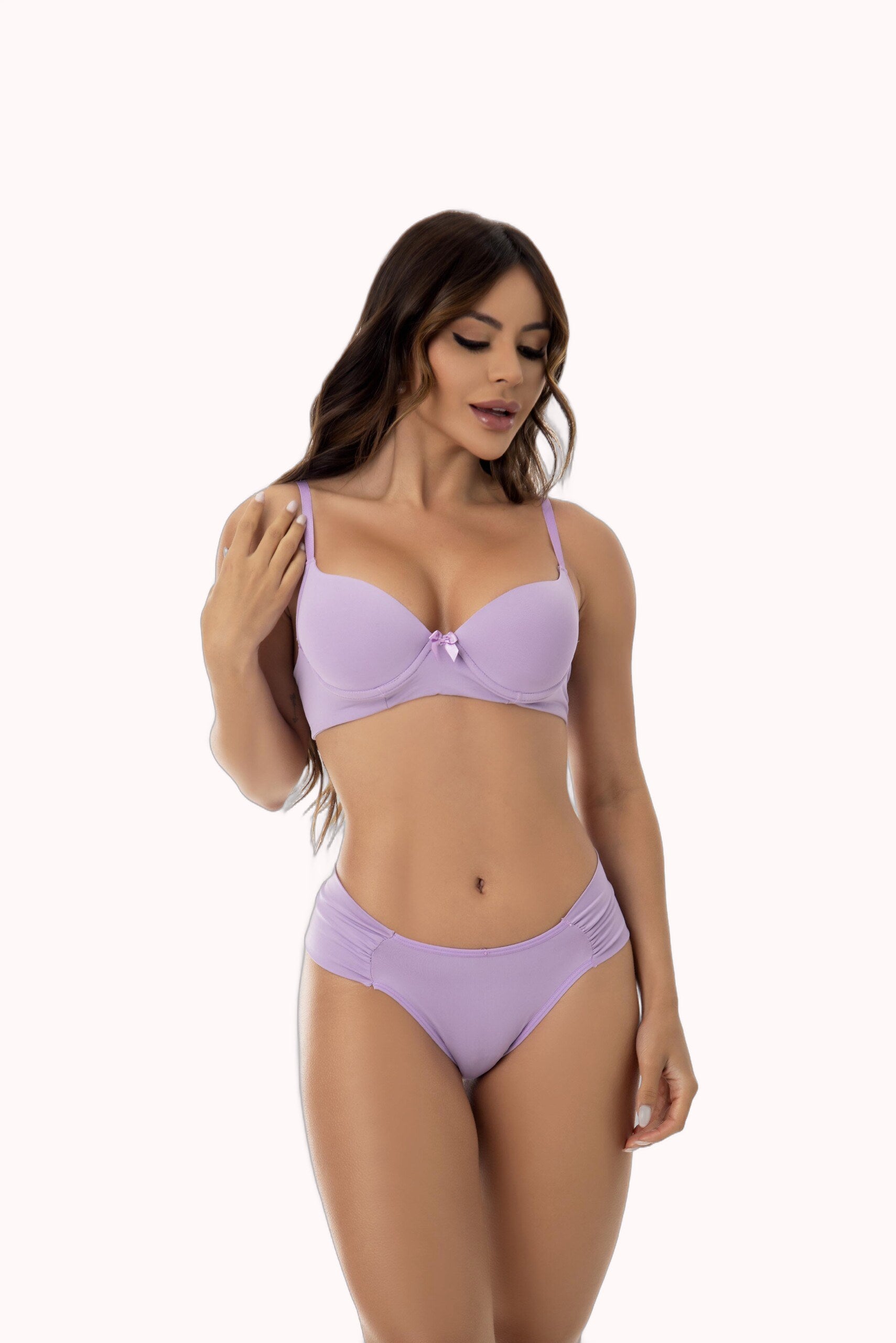 Conjunto conforto em microfibra com pala embutida – Doce Malícia