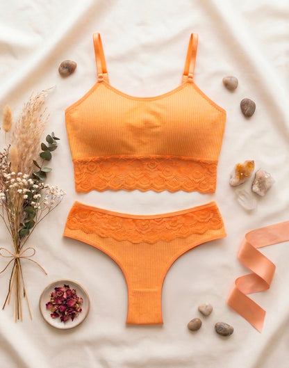 Conjunto Cropped Canelado em azul-Marinho – Doce Malícia