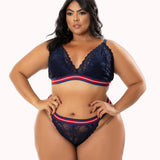 Conjunto de renda Plus Size – Doce Malícia