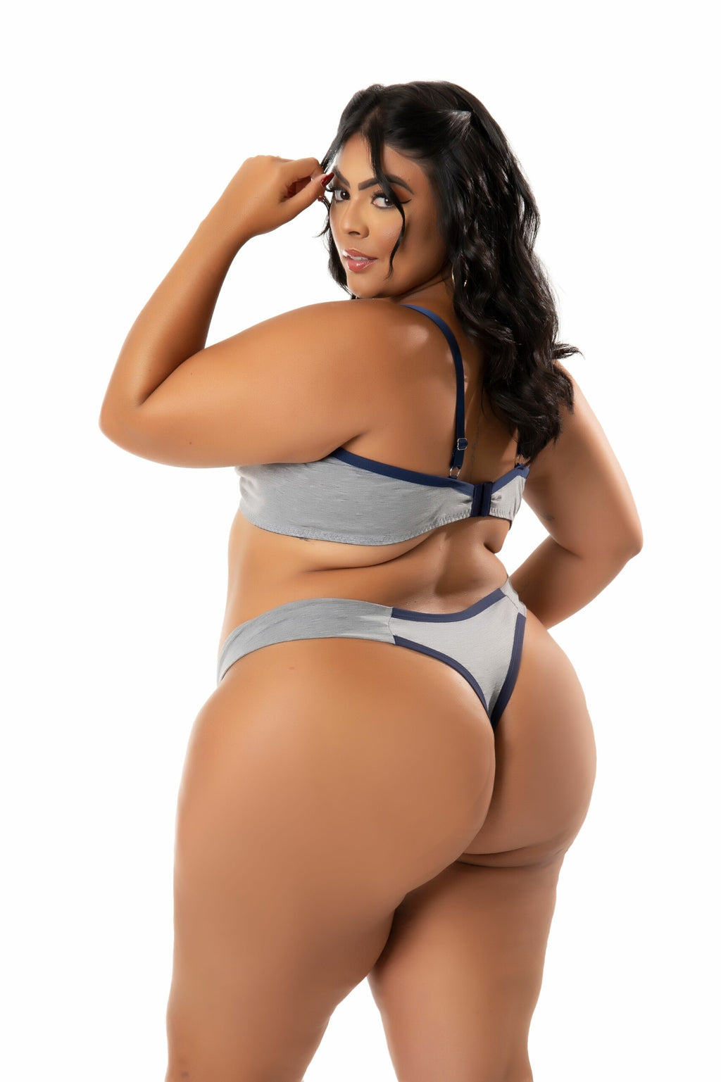 Conjunto de bojo conforto Plus Size em cores sortidas – Doce Malícia