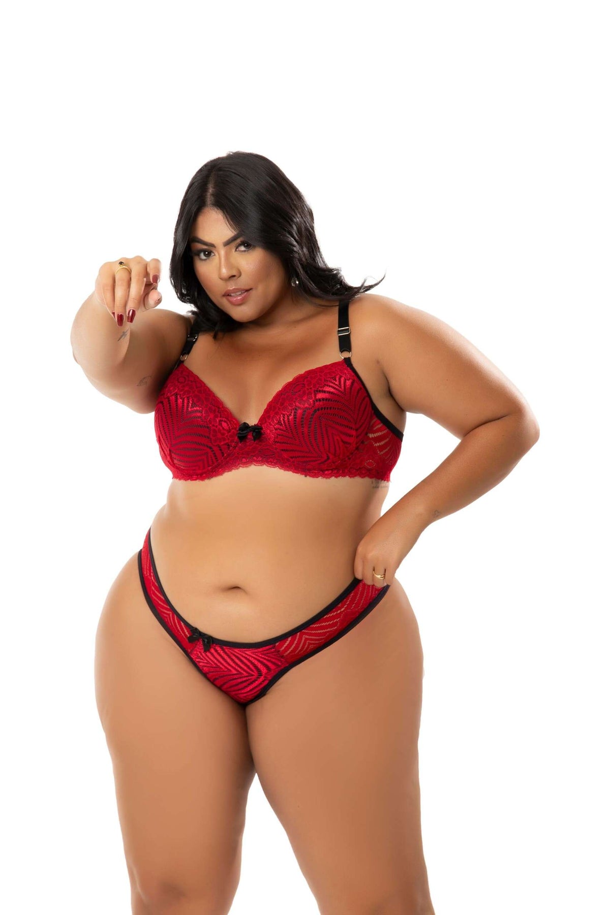 Conjunto de bojo plus size em cores sortidas – Doce Malícia