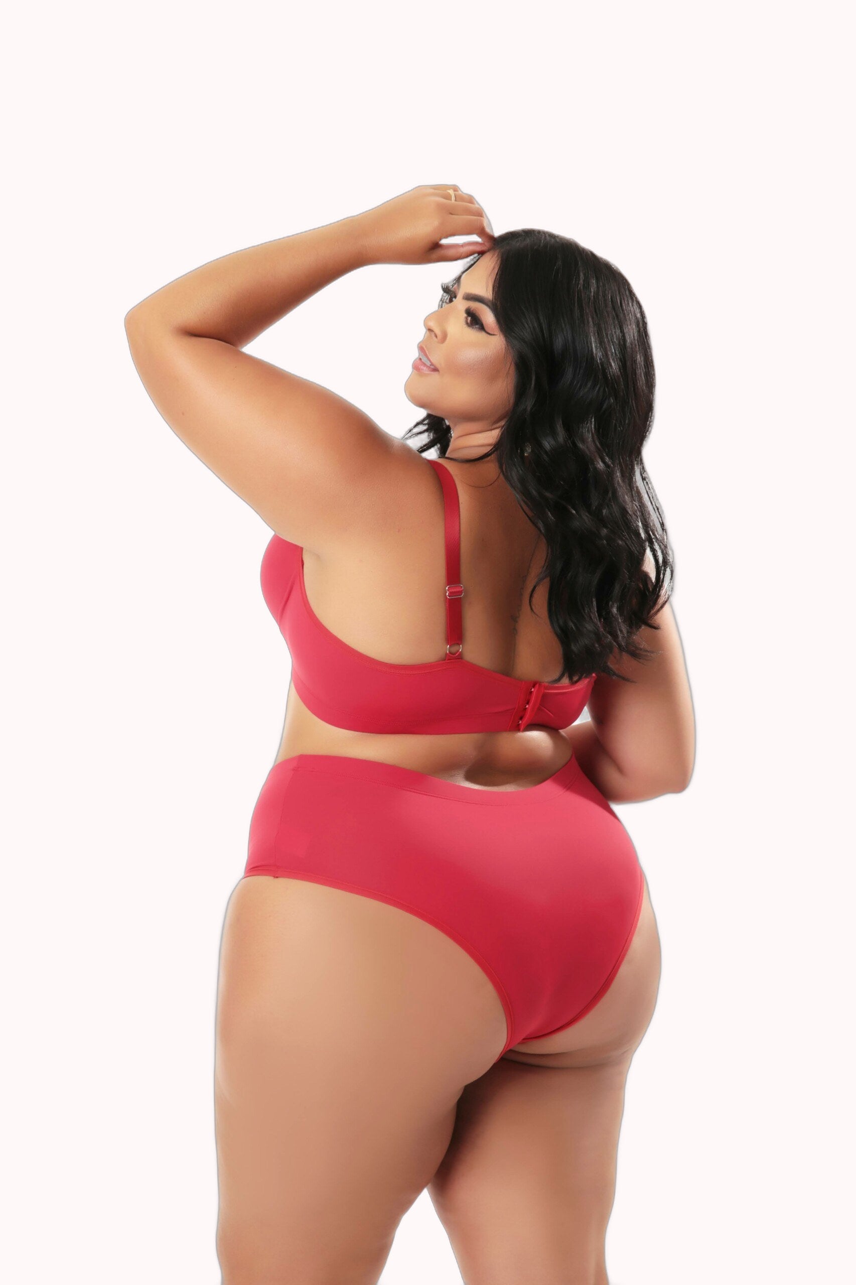 Conjunto de lingerie reforçado Plus Size – Doce Malícia