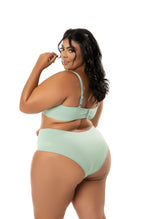 Conjunto de lingerie reforçado Plus Size em azul-Marinho – Doce Malícia