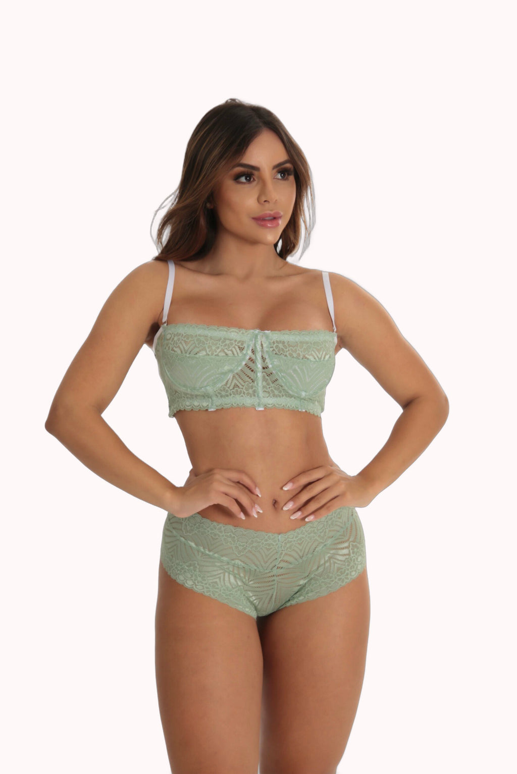 Conjunto de Renda com Alça Flex – Doce Malícia