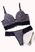 Conjunto de Bojo Estampado com Renda Vazada – Doce Malícia