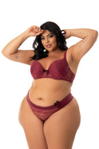 Conjunto de Bojo Plus Size em Branco – Doce Malícia