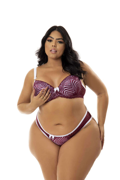 Conjunto de bojo plus size em cores sortidas – Doce Malícia