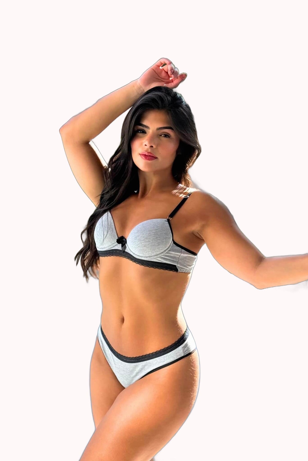 Conjunto de Lingerie em Algodão