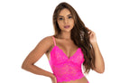 Cropped Neon em Renda em Amarelo Neon – Doce Malícia