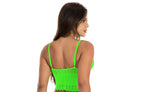 Cropped Neon em Renda em Amarelo Neon – Doce Malícia