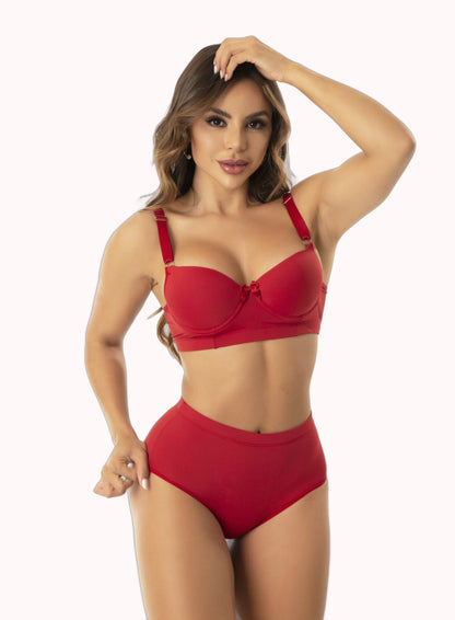 Conjunto de lingerie reforçado – Doce Malícia