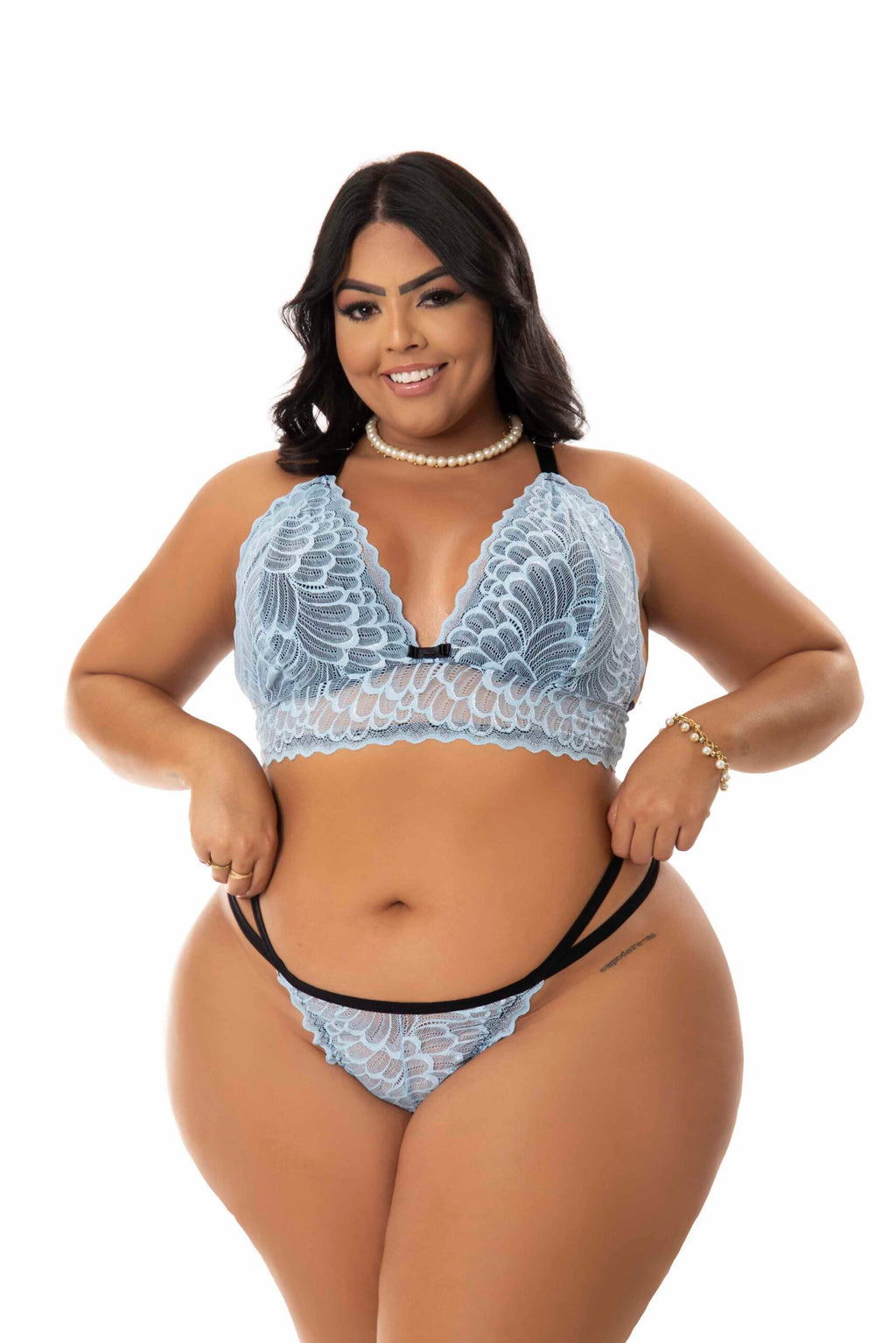 Conjunto feminino plus size em florence – Doce Malícia