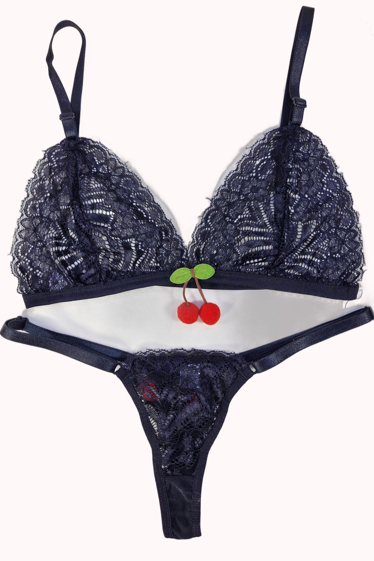 Conjunto Fio Dental de Tule e Renda – Doce Malícia