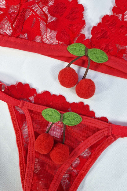 Conjunto Fio Dental de Tule em Branco – Doce Malícia