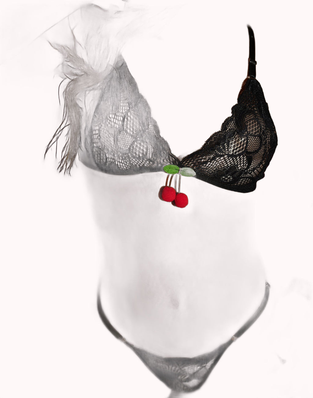 Conjunto Fio Dental de Tule e Renda – Doce Malícia