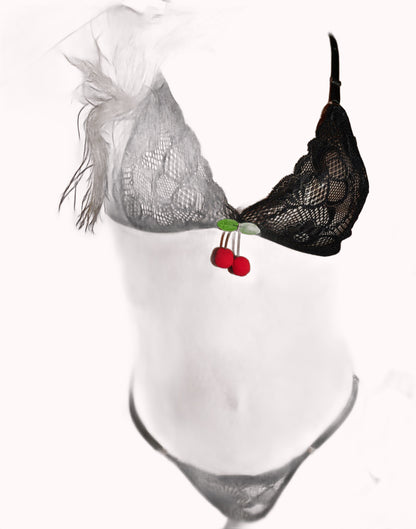 Conjunto Fio Dental de Tule e Renda – Doce Malícia