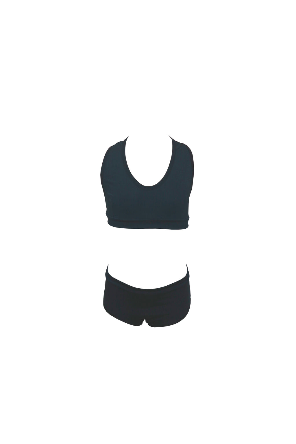 Conjunto infanto juvenil feminino liso em Branco – Doce Malícia