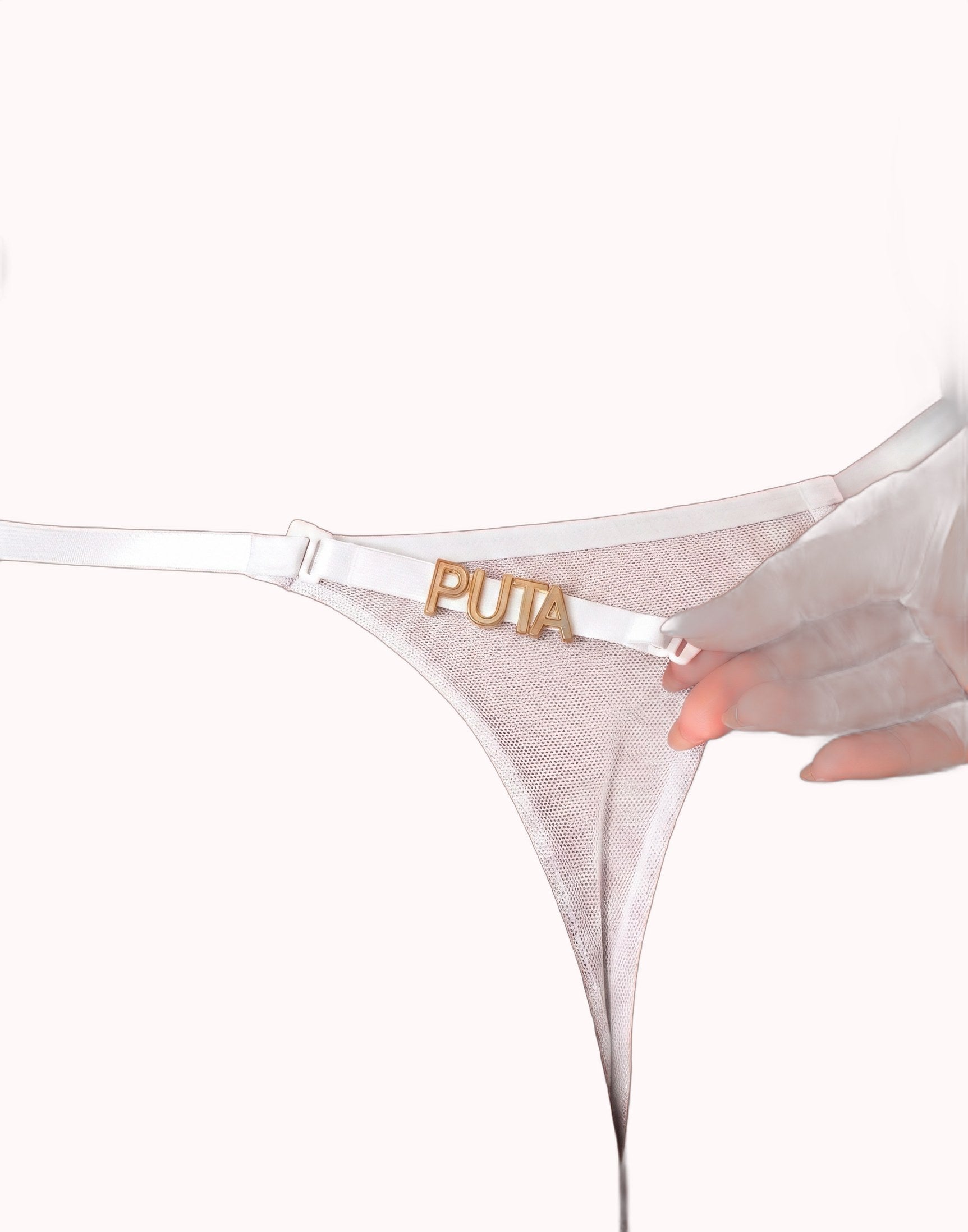 Conjunto Personalizável em Tule Bordado – Wendy – Branco – Doce Malícia