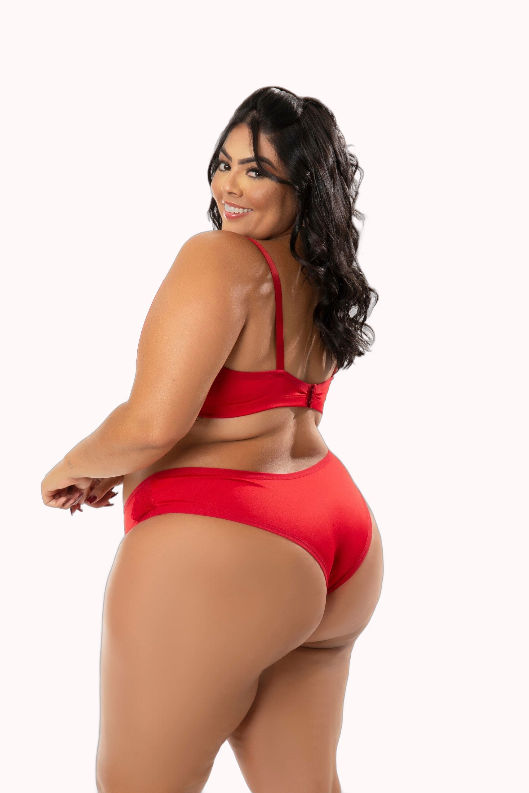 Conjunto Plus Size em Microfibra – Doce Malícia